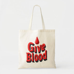 Tote Bag Journée mondiale des donneurs de sang - Donnez du 