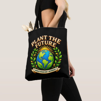 Tote Bag Journée mondiale végane - 1er novembre