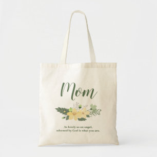 Tote Bag Jovely Mom Floral Charming Citation