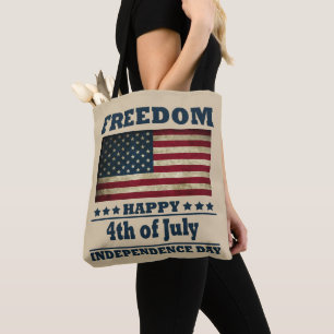 Tote Bag Joyeuse fête 4 juillet l'indépendance