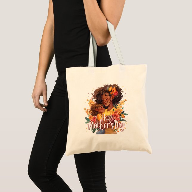 Tote Bag Joyeuse fête des Mères (Devant (produit))