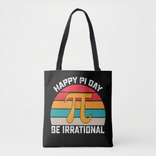 Tote Bag Joyeuse Journée Pi Soyez Irrationnel Drôle De Math