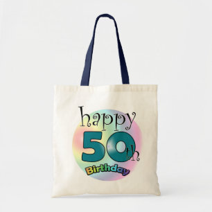 Tote Bag Joyeux 50e anniversaire