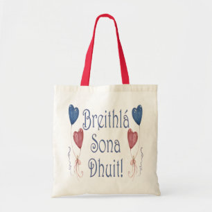 Tote Bag Joyeux anniversaire ! en gaélique irlandais
