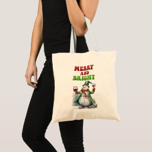 Tote Bag Joyeux bonhomme de neige