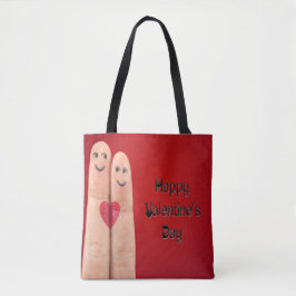 Tote Bag Joyeux Doigts Valentines
