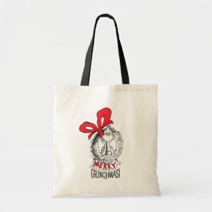 Tote Bag Joyeux Grinchmas Couronne Le Grinch
