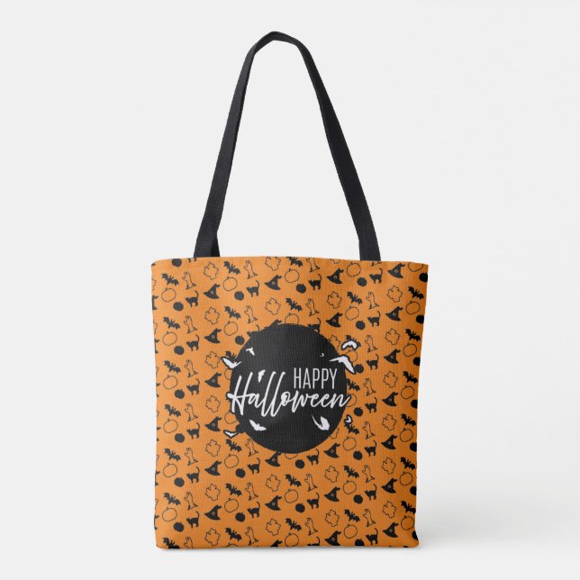 Tote Bag Joyeux Halloween (Dos)