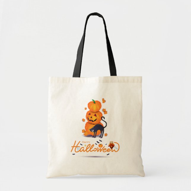 Tote Bag Joyeux Halloween ! (Devant)
