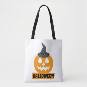 Tote Bag Joyeux Halloween Citrouille Halloween cadeau Hallo