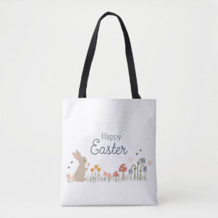 Tote Bag Joyeux Lapin de Pâques lapin vacances mignonne