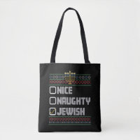 Joyeux Mauvais Juif Santa Noël dégueu Hanukkah