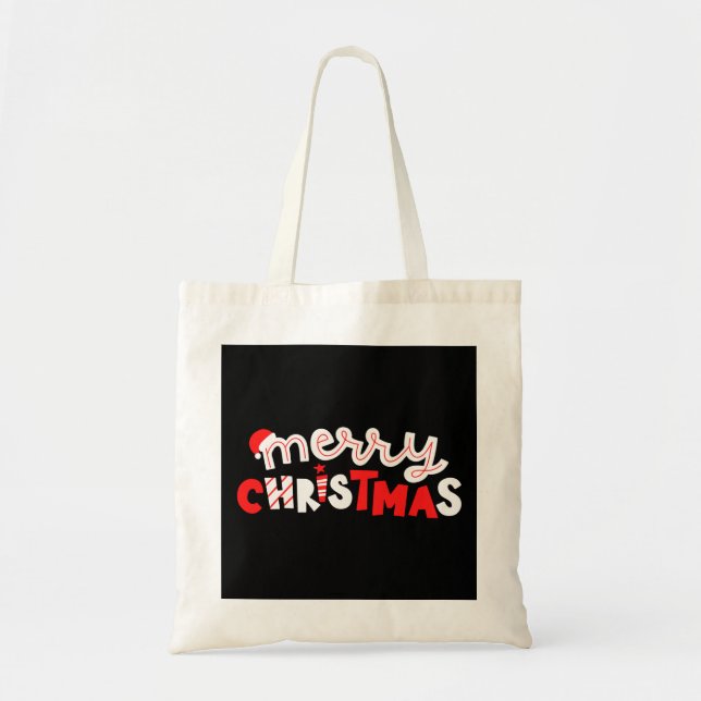 Tote Bag Joyeux Noël (Devant)