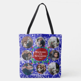 Tote Bag Joyeux Noël aux meilleurs grands-parents, 8 Photos