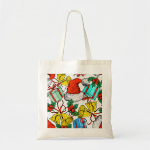 Tote Bag Joyeux Noël décoratif personnalisé Fourre-tout