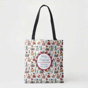 Tote Bag Joyeux Noël   Dormir Enfants Noël