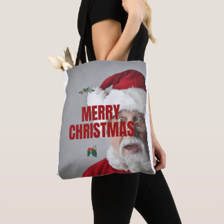 Tote Bag Joyeux Noël Joyeux Fourre-tout