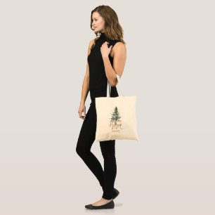 Tote Bag Joyeux Noel Typographie