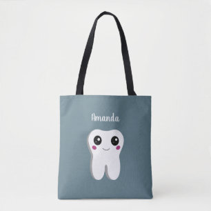 Tote Bag Joyeux sourire Dental Tooth Cute
