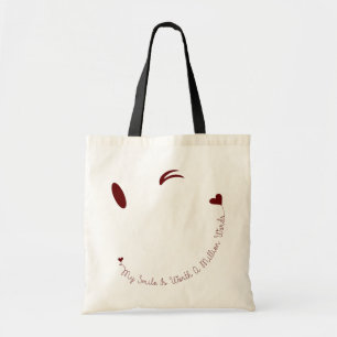 Tote Bag Joyeux sourire facial