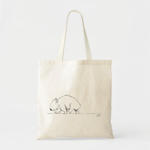 Tote Bag Joyeux Walking Wombat Fourre-tout