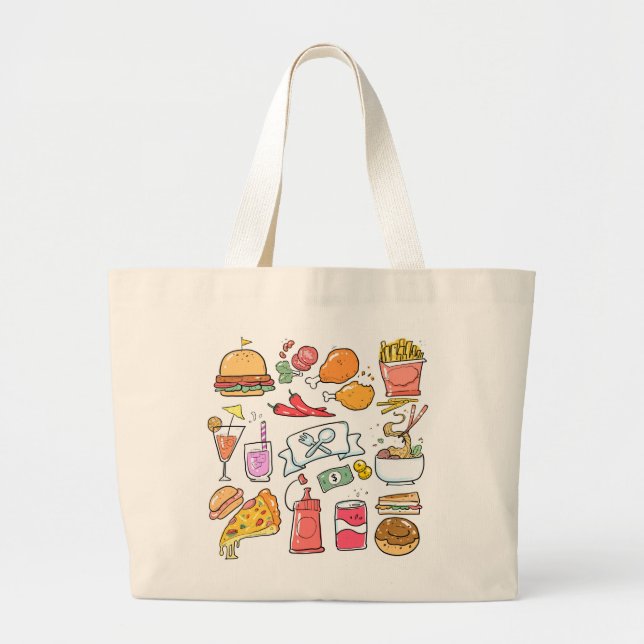 Tote Bag Jumbo Stoffbeutel (Vorne)