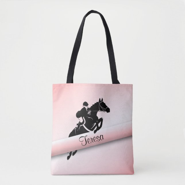 Tote Bag Jumper équestre personnel (Devant)