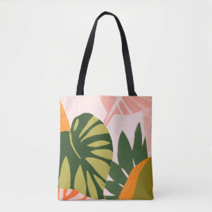 Tote Bag Jungle Collage I