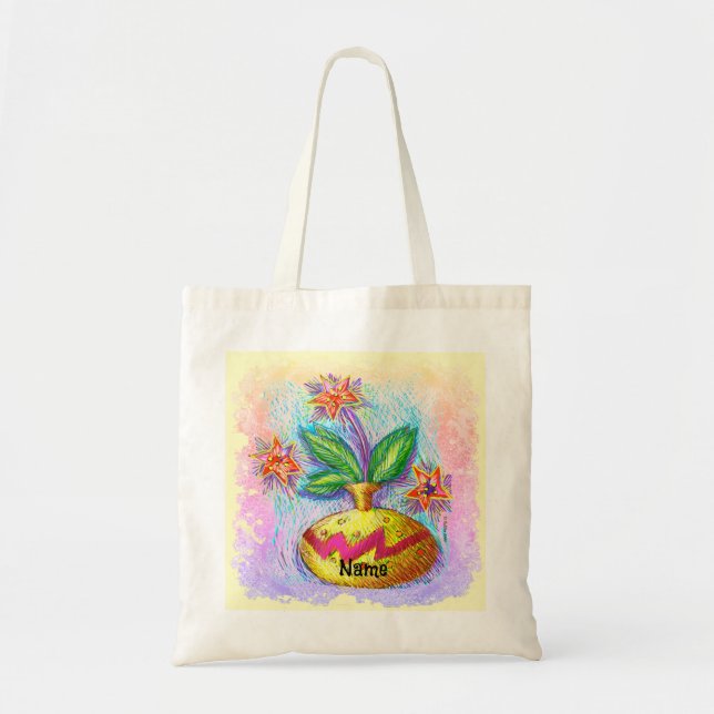 Tote Bag Jus O Fleurs (Devant)