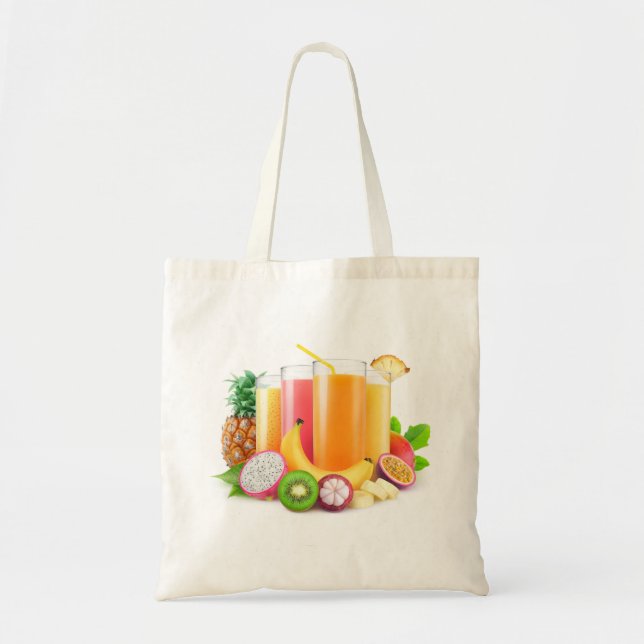 Tote Bag Jus tropicaux frais (Devant)