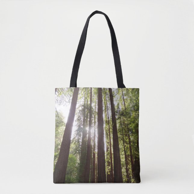 Tote Bag Jusqu'aux séquoias du matin (Devant)