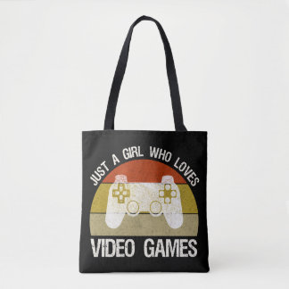 Tote Bag Just A Girl Who Loves Video Games