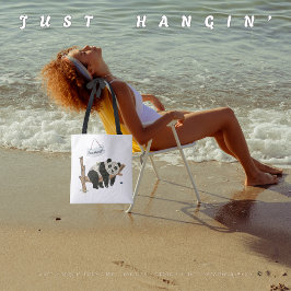 Tote Bag Just Hangin' Fourre-tout designé par la poète Adie