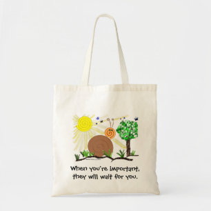 Tote Bag Just Kids at Heart - Escargot (1a) - Personne impo