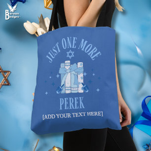 Tote Bag JUST UN AUTRE CHAPITRE PEREK Hanukkah juif