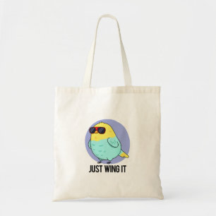Tote Bag Juste L'Aile C'Amusant Jeux D'Oiseaux