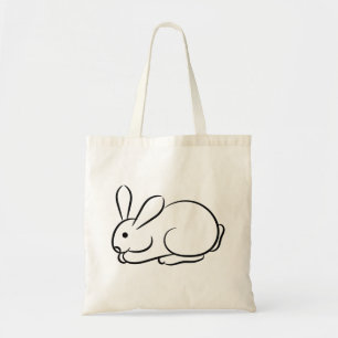 Tote Bag Juste un lapin