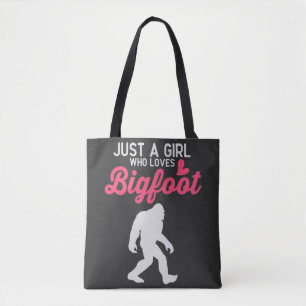 Tote Bag Juste Une Fille Qui Aime Bigfoot