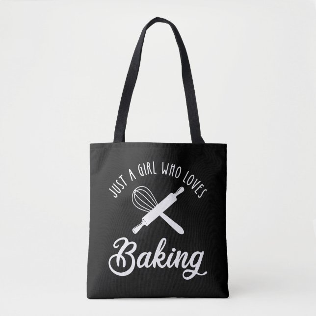 Tote Bag Juste Une Fille Qui Aime Faire La Cuisine (Devant)