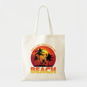 Tote Bag Juste Une Fille Qui Aime La Plage