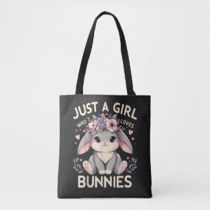 Tote Bag Juste Une Fille Qui Aime Les Lapins