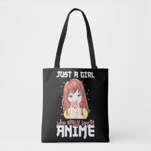 Tote Bag Juste Une Fille Qui Aime Vraiment L'anime