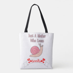 Tote Bag Juste une mère qui aime les escargots