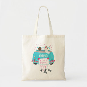 Tote Bag Juste voiture mariée de mariage de jeunes mariés
