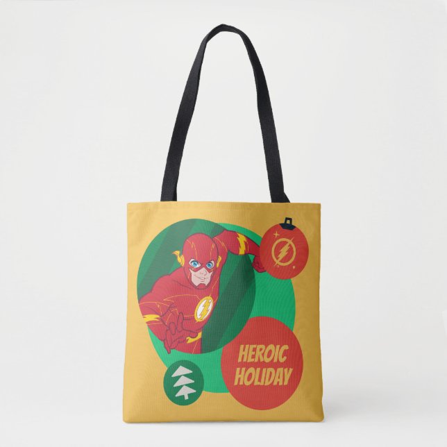 Tote Bag Justice League The Flash Holiday Bauble (Devant)