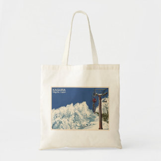 Tote Bag Kagura かぐら Niigata 新潟 Snow  landscape 