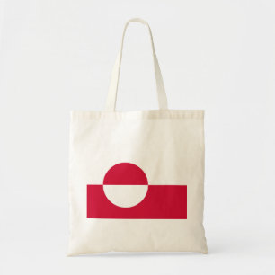 Tote Bag Kalaallit Nunaat - Grønland - Drapeau du Groenland