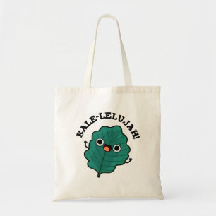 Tote Bag Kale-lelujah Funny Veggie Kale Pun