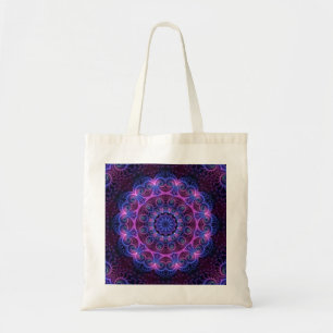 Tote Bag Kaleidoscope Apophyse Coeurs Mandala