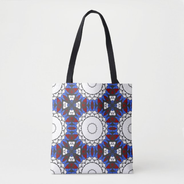 Tote Bag Kaléidoscope du quatrième volume, art dix (Devant)